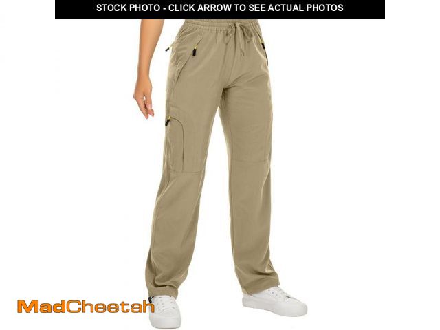 Lot 74-12147559 - Women's Hiking Pants Quick Dry UPF 50 Travel Golf Safari Running Lightweight Camping Work Cargo Pant...