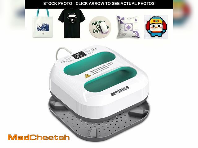 Lot 74-14206724 - BetterSub Heat Press Machine - Portable &amp; Compact Heat Transfer Machine, Suitable for T-Shirts, ...