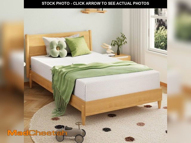 Lot 74-13042031 - EGOHOME 8 Inch Twin Mattress, Memory Foam Mattress with Cooling Green Tea Gel, Relieve Pressure with...