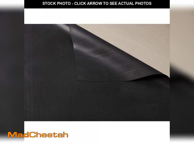 Lot 74-12471642 - GenTite W59GT10125 10 ft. x 25 ft. Black EPDM Rubber Roofing - UNUSED