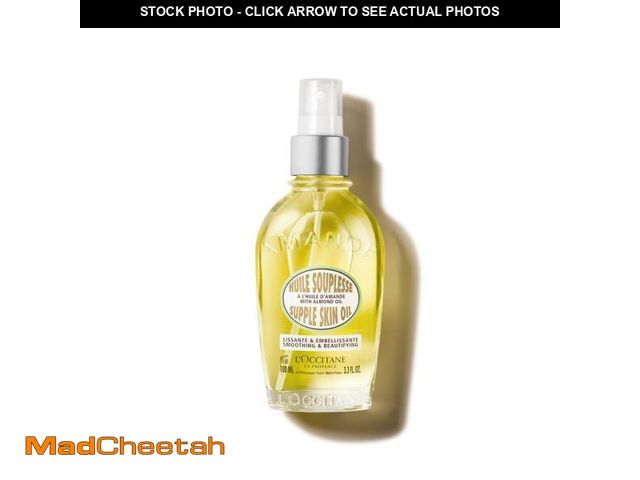 Lot 74-12438821 - L'Occitane Almond Supple Skin Oil 3.30 fl. oz - USED