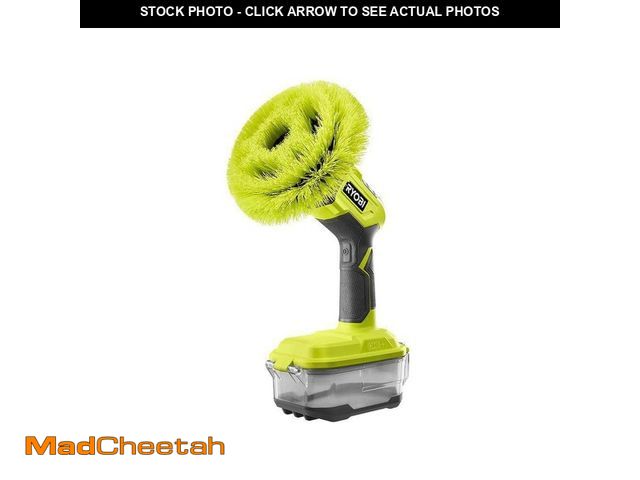 Lot 74-14242549 - RYOBI ONE+ 18V Cordless Power/ Electric Spin Scrubber (Tool Only) - UNUSED