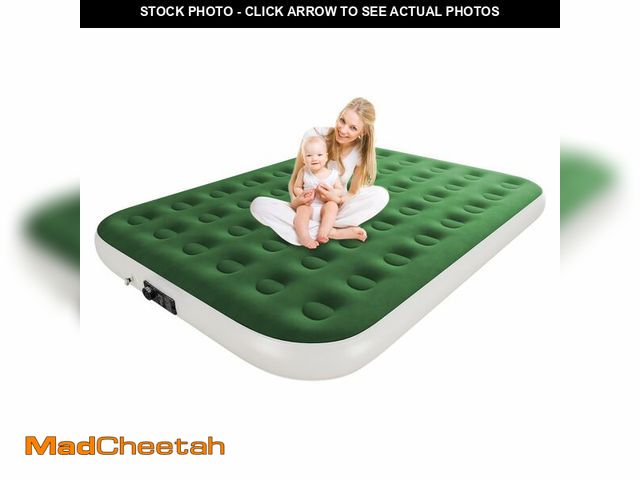 Lot 74-12877389 - HikerSKY Queen Air Mattress with Built in Pump, Inflatable Mattress for Home, Blow up Air Bed 2 Min ...