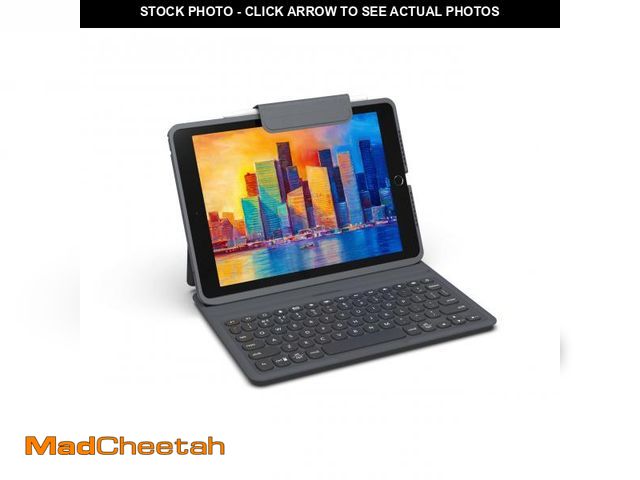 Lot 74-12444860 - ZAGG Pro Keys Detachable Case &amp; Wireless Keyboard for Apple iPad 10.2" (Gen 9, 8, 7) - Bluetooth...