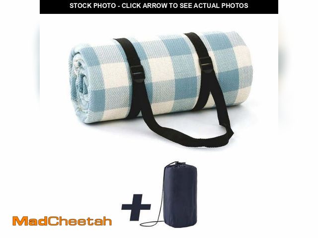 Lot 74-14287703 - BN-LINK Extra Large Picnic Blanket with Carry Strap, 78'' x 78''  Waterproof Sandproof Foldable Comp...