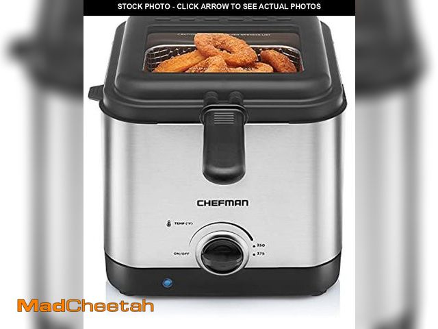 Lot 74-12367364 - Chefman Fry Guy, The Most Compact &amp; Convenient To Deep Fry Comfort Food, Restaurant-Style Basket...