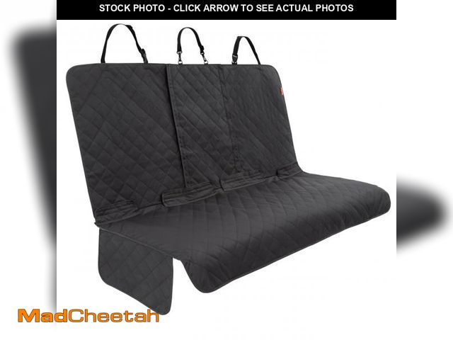 Lot 74-12309676 - Lusso Gear Dog Car Seat Cover for Back Seat - 100% Waterproof - Full Protection from Mud, Scratches,...