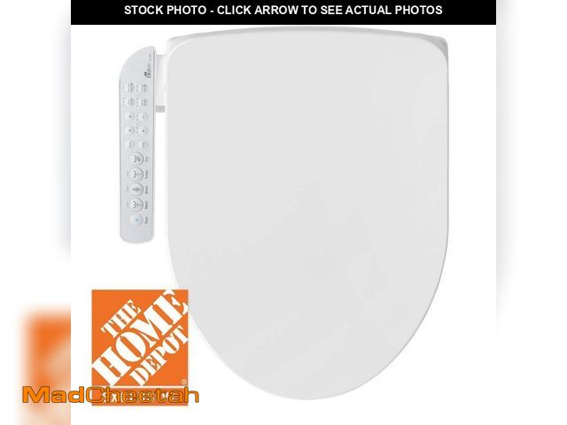 Lot 74-13822834 - BIO BIDET HD-7000 Electric Bidet Seat for Round Toilets in White with Fusion Heating Technology - UN...