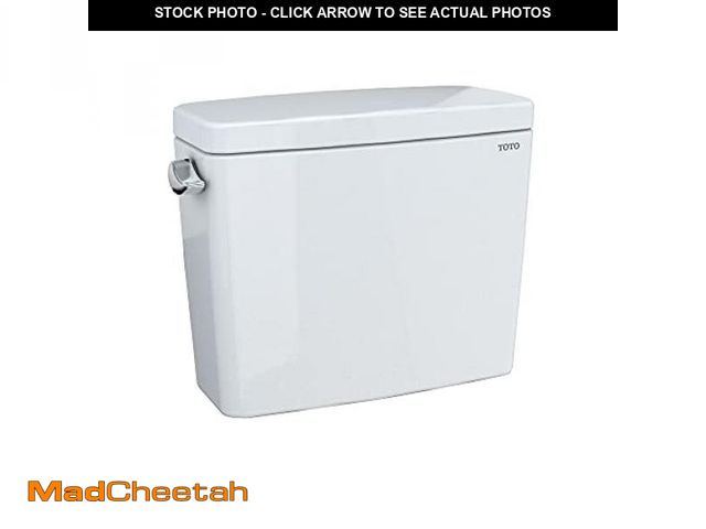 Lot 74-12157119 - TOTOÃ DrakeÃ 1.6 GPF Toilet Tank with WASHLETÃ+ Auto Flush Compatibility  Cotton White - ST776SA#...
