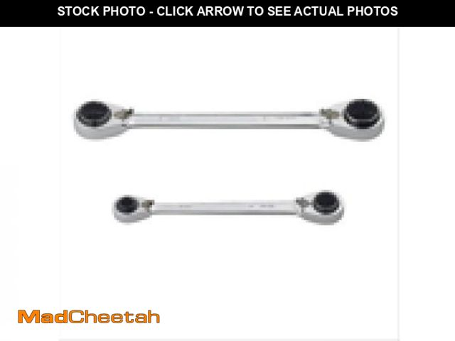 Lot 74-12143509 - *SEE DETAILS* Metric Quad Drive Ratcheting Wrench Set (2-Piece) *SEE DETAILS*  - UNUSED