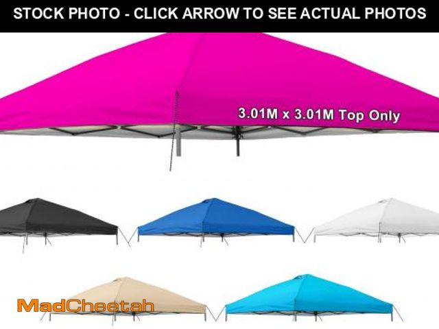 Lot 74-12308508 - Jorohiker 10x10 Canopy Replacement Top Cover,Pop Up Canopy Tent Top with Air Vent Ropes, Waterproof ...