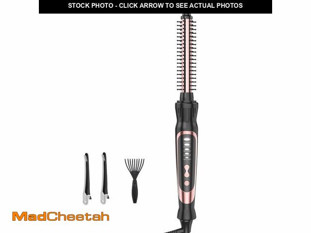 Lot 74-14385830 - Thermal Brush, Heated Round Brush &amp; Small Curling Iron with Ceramic Ionic Technology, 1/2 inch f...