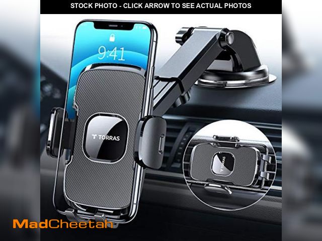 Lot 74-12332774 - TORRAS [Ultra-Durable Cell Phone Holder for Car, Universal Mount Dashboard Windshield Vent Compatibl...