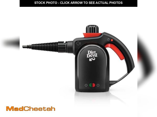 Lot 74-12731390 - Dirt Devil 7-in-1 Portable Corded Handheld Steamer with 7 Muli-Surface Cleaning Tools, Steam Control...