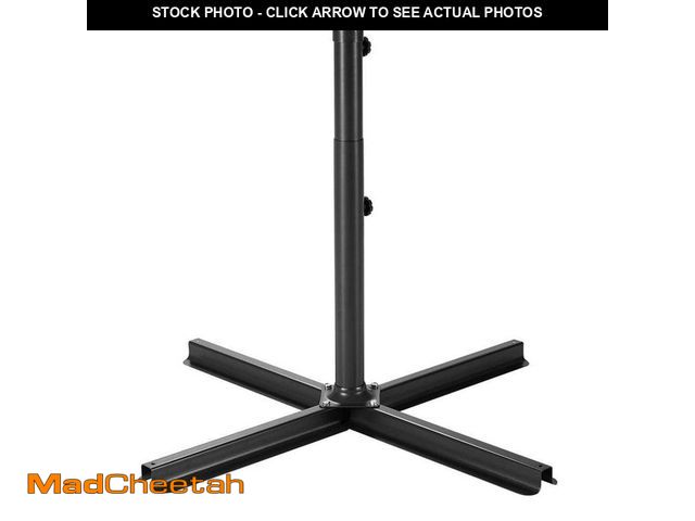 Lot 74-14468690 - WESTIN OUTDOOR Heavy-Duty Patio Umbrella Base Cross Brace in Black 9817103 - UNUSED