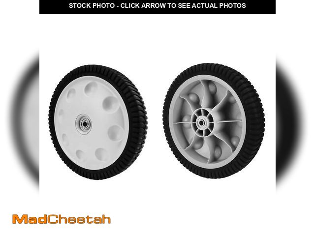 Lot 74-12713115 - ILONPA 734-04127 Rear Wheel for MTD 734-04019 73404019 734-04127 Wave Rear Wheels (2 Pack) - USED