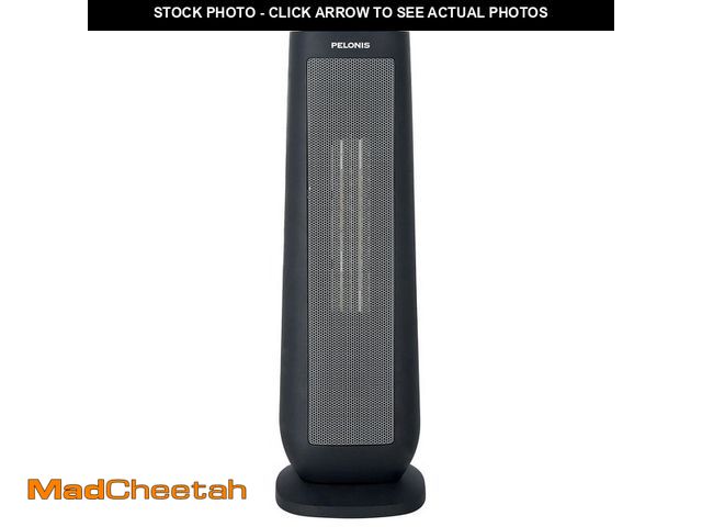 Lot 74-13792924 - Pelonis 1500-Watt 23 in. Digital Tower Indoor Ceramic Heater Quiet Operation w/ Safety Overheat Prot...