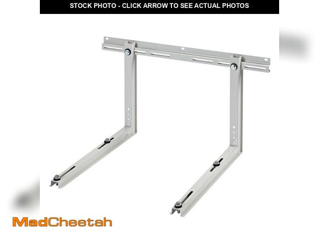 Lot 74-12775211 - QUICK-SLING Hurricane-Rated Stainless Steel Mini Split Wall Bracket with Adjustable Mounting Rail - ...