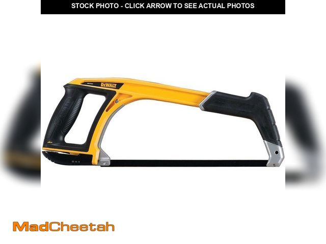 Lot 74-14255319 - *DIRTY* DEWALT 12 in. Tooth Saw with Plastic Handle *DIRTY*  - USED
