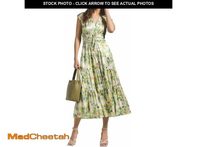 Lot 74-13212809 - Derek Lam 10 Crosby Women's Fatima Dress, Euphorbia Multi, 18 - UNUSED