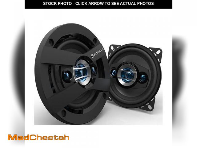 Lot 74-12527745 - Scosche HD4004 - 4" 3-Way, Car Speakers Car Speakers (Pair) - UNUSED