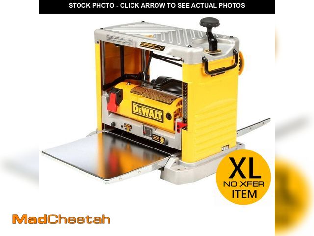 Lot 74-13036598 - DEWALT 15 Amp Corded 12.5 in. Bench Planer - UNUSED