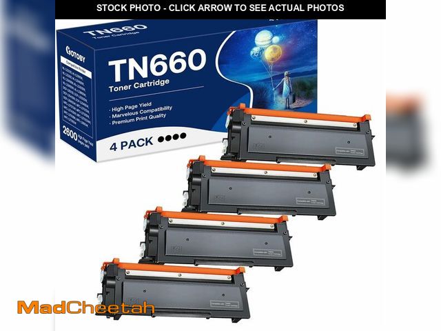 Lot 74-13966172 - TN660 Toner Cartridge Replacement Compatible for Brother TN 660 TN-660 TN630 High Yield to use with ...