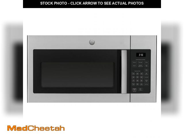 Lot 74-12532503 - GE 1.6 Cu. Ft. Over-the-Range Microwave Oven Stainless Steel - UNUSED