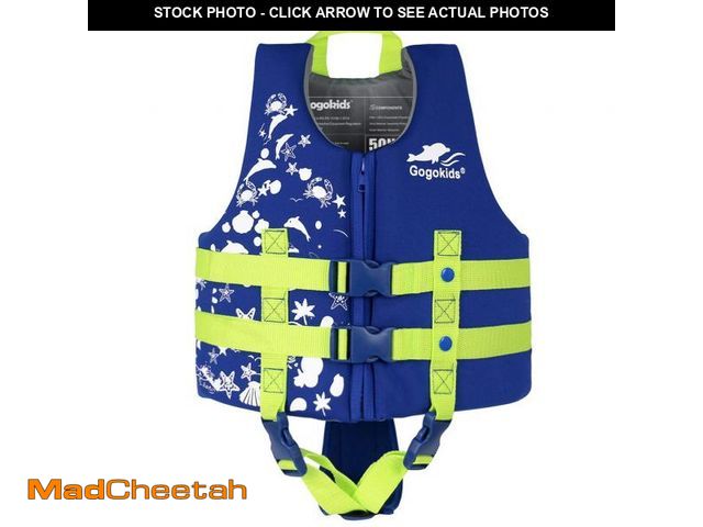 Lot 74-12216214 - Gogokids Toddler Swim Vest, Kids Floaties Ã¢â¬â Boys &amp; Girls Buoyancy Jacket, Swimming Aid fo...