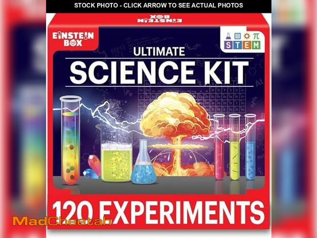 Lot 74-12426272 - Einstein Box Ultimate Science Experiment Kit for Boys &amp; Girls Ages 8-14 | Birthday Gifts Ideas f...