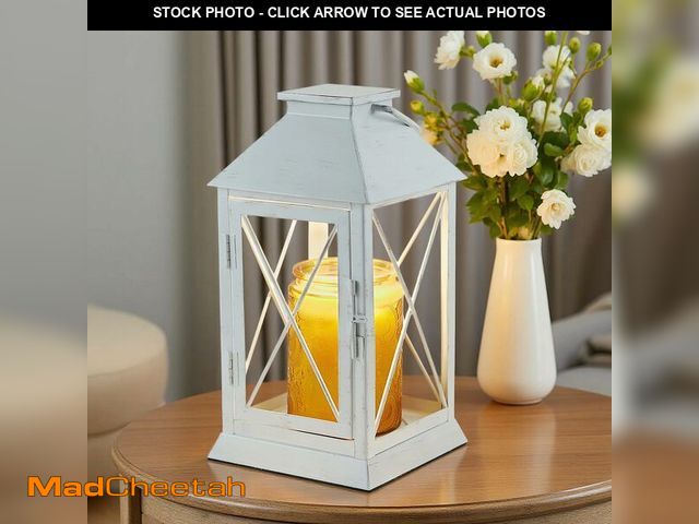 Lot 74-14207150 - Candle Warmer Lamp with Timer,Cande Warmer Lantern for Jar Candle,Dimmable Candle Lamp Warmer Farmho...