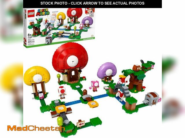 Lot 74-14307733 - LEGO Super Mario Toad's Treasure Hunt Expansion Set 71368 Building Kit; Toy for Kids to Boost Their ...
