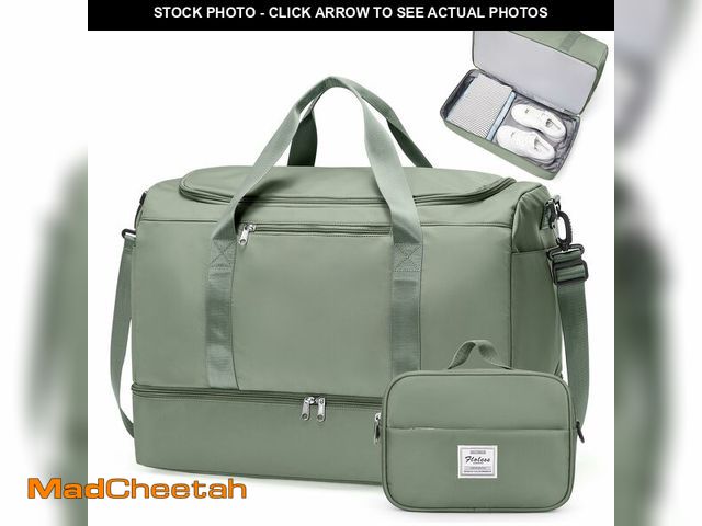 Lot 74-14333788 - Extra Large Travel Duffle Bag, Carry-On Weekender Bags for Women Travel - UNUSED