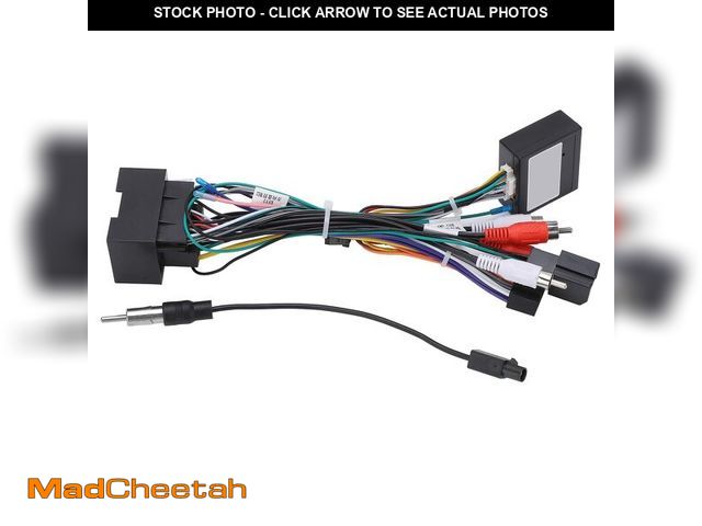 Lot 74-12709358 - Aramox Radio Wiring Harness Fit for Cruze, Audio Wiring Harness with CAN Bus Box 16Pin Replacement -...