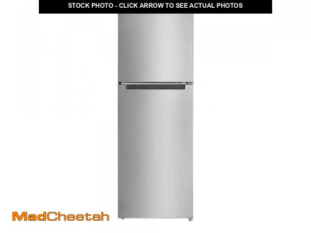Lot 74-12087282 - Vissani 10.1 cu. ft. Top Freezer Refrigerator in Stainless Steel - UNUSED