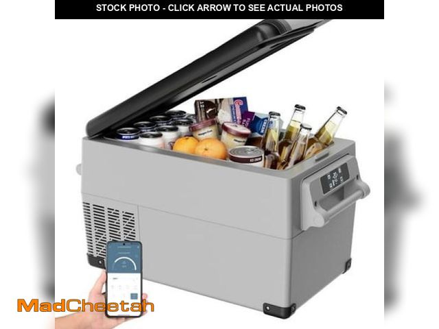 Lot 74-12464201 - Simzlife 12 Volt Car Refrigerator  37QT(35L) RV Refrigerator  Freezer Fridge Cooler DC &amp; AC  for...