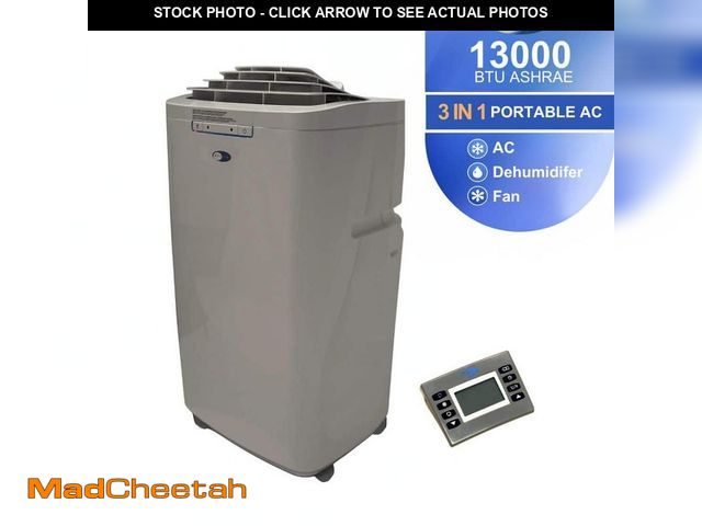 Lot 74-13739334 - Whynter 6,400 (DOE) BTU Portable Air Conditioner Cools 420 sq. ft., Dehumidifier, Remote and Carbon ...