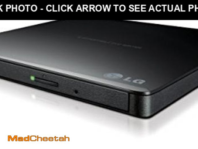 Lot 74-12527531 - LG GP65NB60 8X USB 2.0 Super Multi Ultra Slim Portable DVD Writer Drive +/-RW External Drive with M-...