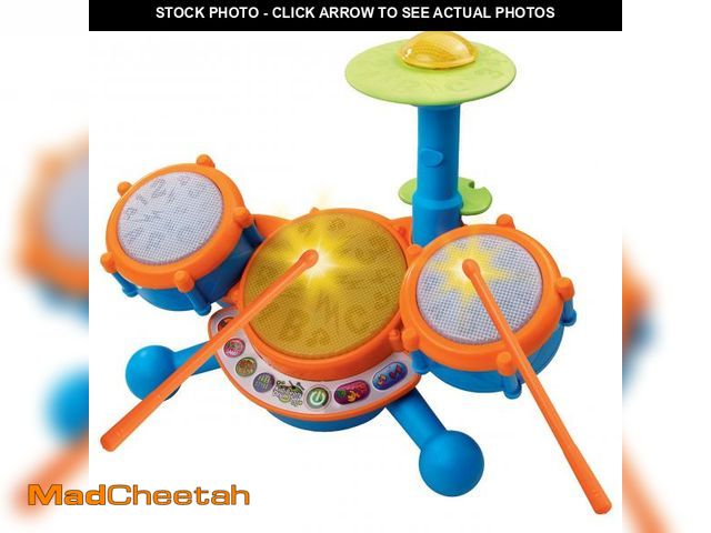 Lot 74-12122866 - VTech KidiBeats Drum Set (Frustration Free Packaging) - UNUSED