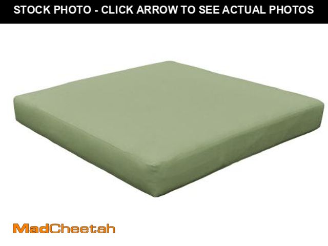 Lot 74-10302233 - Ebern Designs Indoor/Outdoor Cushion Cover TKCN0564 Size: 4" H x 31.5" W x 31.5" D, Cilantro - UNUSE...