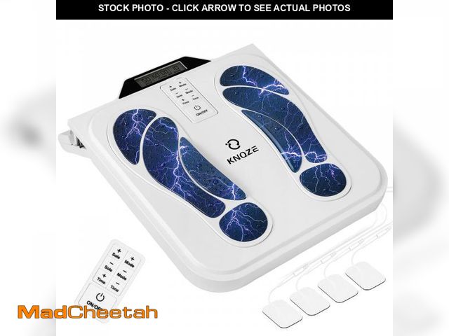 Lot 74-12114129 - EMS Foot Massager for Neuropathy (FSA/HSA Eligible), TENS EMS Foot Nerve Circulation Stimulator for ...