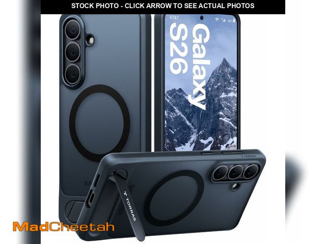 Lot 74-14432866 - TORRAS Strong Magnetic &amp; Stand for Samsung Galaxy S26 Case Black - UNUSED