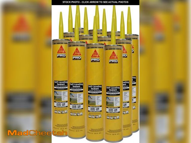 Lot 74-12046014 - SIKA Sikaflex Self-Leveling Sealant - Sandstone, Polyurethane with Quick Curing for Horizontal Expan...