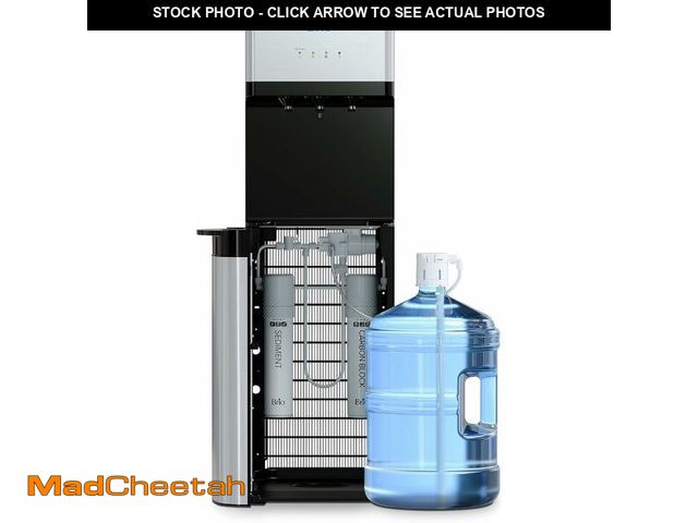 Lot 74-14067903 - Brio 520 Bottom Load Water Cooler Dispenser for 5 Gallon Bottle w/ 2 Stage Filter | Hot Cold &amp; R...