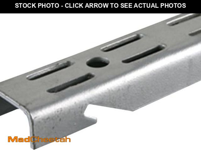 Lot 74-12399869 - John Sterling Dual-Trak Adjustable Shelving Standard, 48-inch, Platinum, 0120-48PM - UNUSED