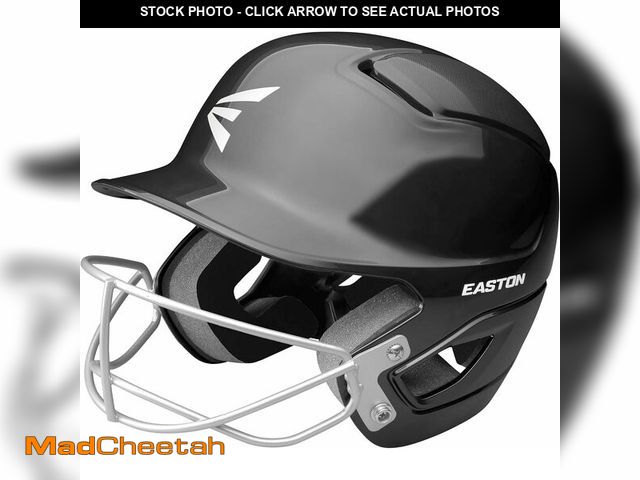 Lot 74-14068018 - Easton | ALPHA Fastpitch Softball Batting Helmet with Facemask | Medium/Large | Black - UNUSED