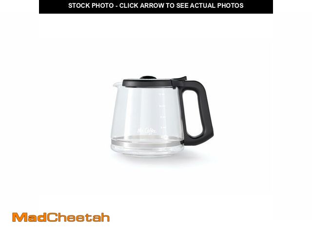 Lot 74-14478762 - Mr. Coffee 12-Cup Replacement Carafe Ã¢â¬â Compatible with Mr. Coffee 12 Cup Machines, Glass Pot ...