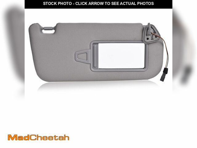 Lot 74-14425696 - EKLN Sun Visor for Car Right Passenger Side Gray Sun Visor with Mirror Fit for Hyundai Elantra 2007-...