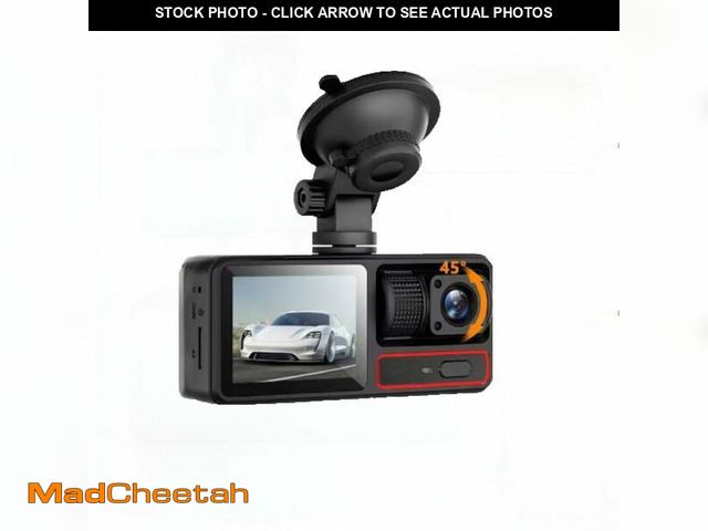 Lot 74-13539330 - 3 Channel Dash Camera for Cars,Capture Crisp 4K+1080P+1080P, Features 5G WiFi &amp; App Control, Nig...