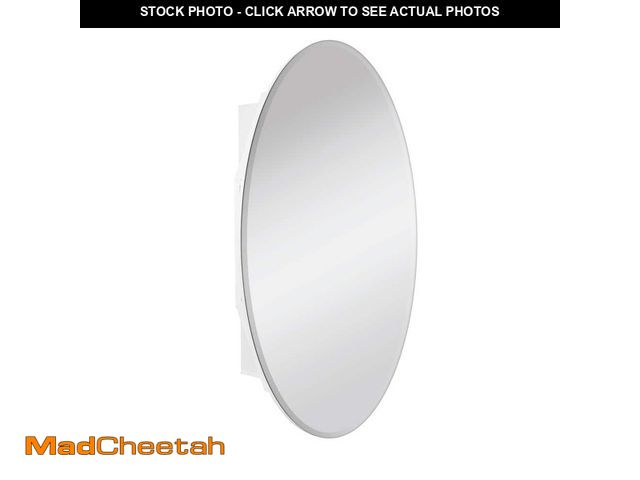 Lot 74-13667661 - Glacier Bay 20 in. x 30 in. Frameless Recessed or Surface-Mount Bathroom Medicine Cabinet with Bevel...